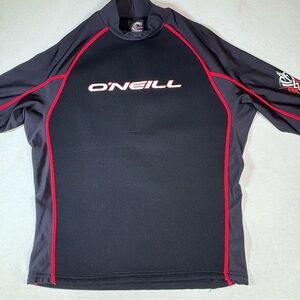 O'Neill Men's Black Rash Guard